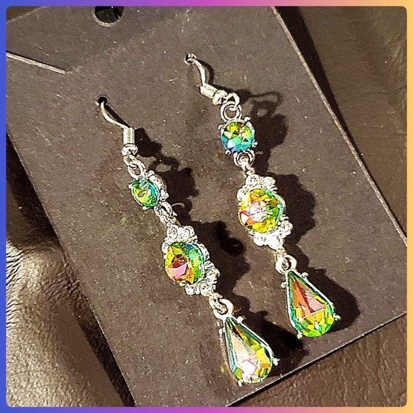 Iridescent Earrings - Picture 2 of 4